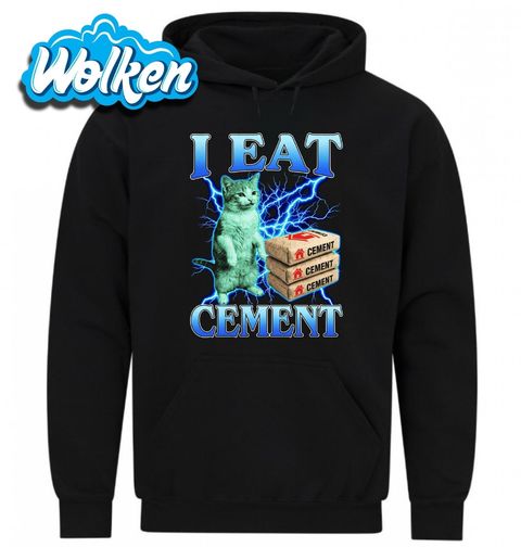 Obrázek produktu Pánská mikina Já Jím Cement I Eat Cement