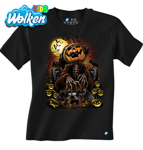 Obrázek produktu Dětské tričko Kostlivec Pumpkin DJ Skeleton