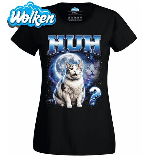 Obrázek produktu Dámské tričko Huh? Meme Cat