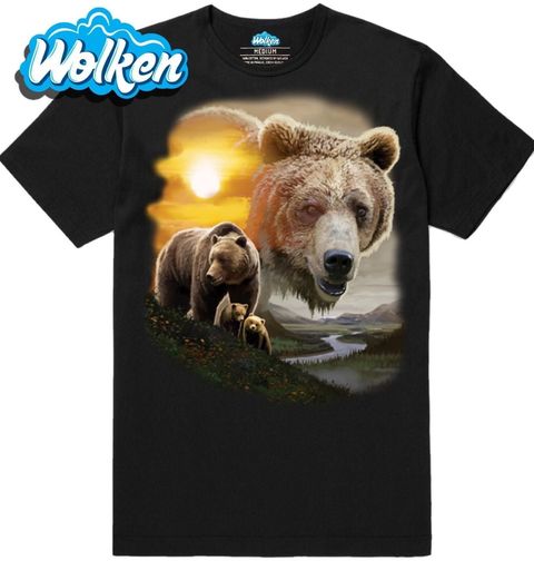 Obrázek produktu Pánské tričko Medvěd Grizzly