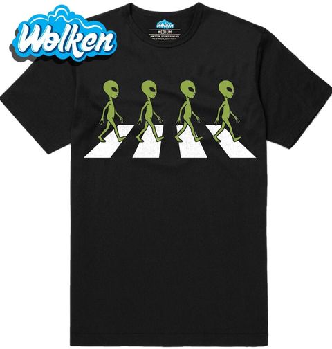 Obrázek produktu Pánské tričko Mimozemšťané na Abbey Road Beatles