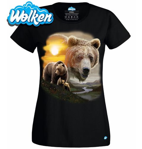 Obrázek produktu Dámské tričko Medvěd Grizzly