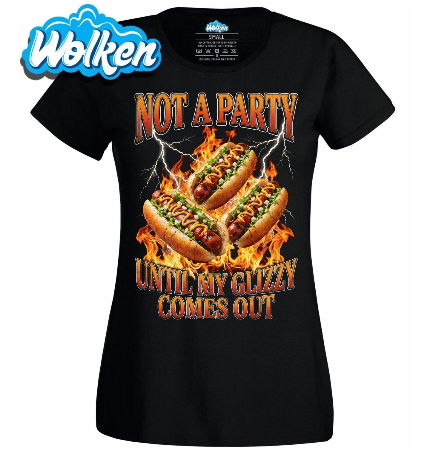 Dámské tričko Hot Dog Party.jpg