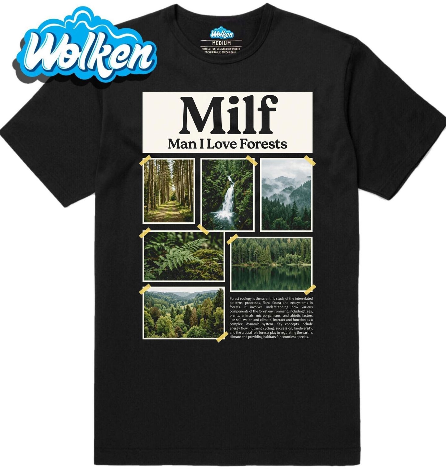 Pánské tričko MILF Miluji Lesy.jpg