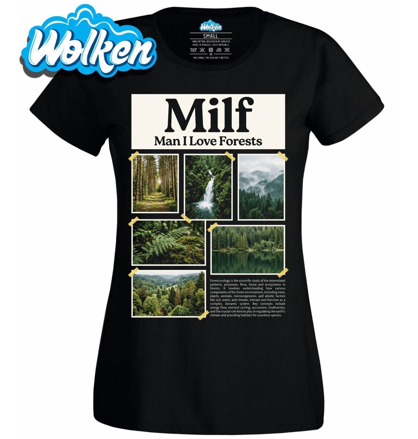 Dámské tričko MILF Miluji Lesy.jpg