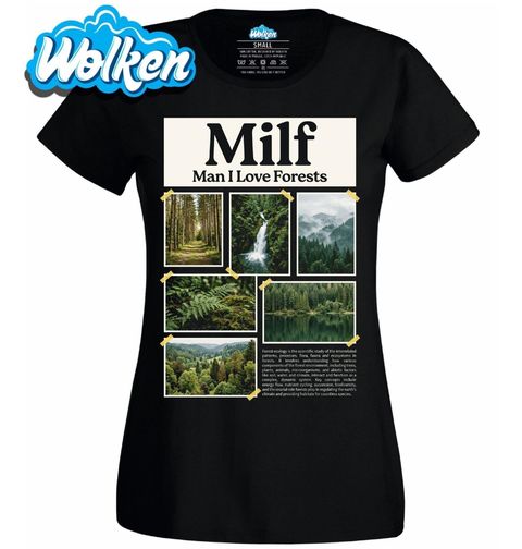 Obrázek produktu Dámské tričko MILF Miluji Lesy