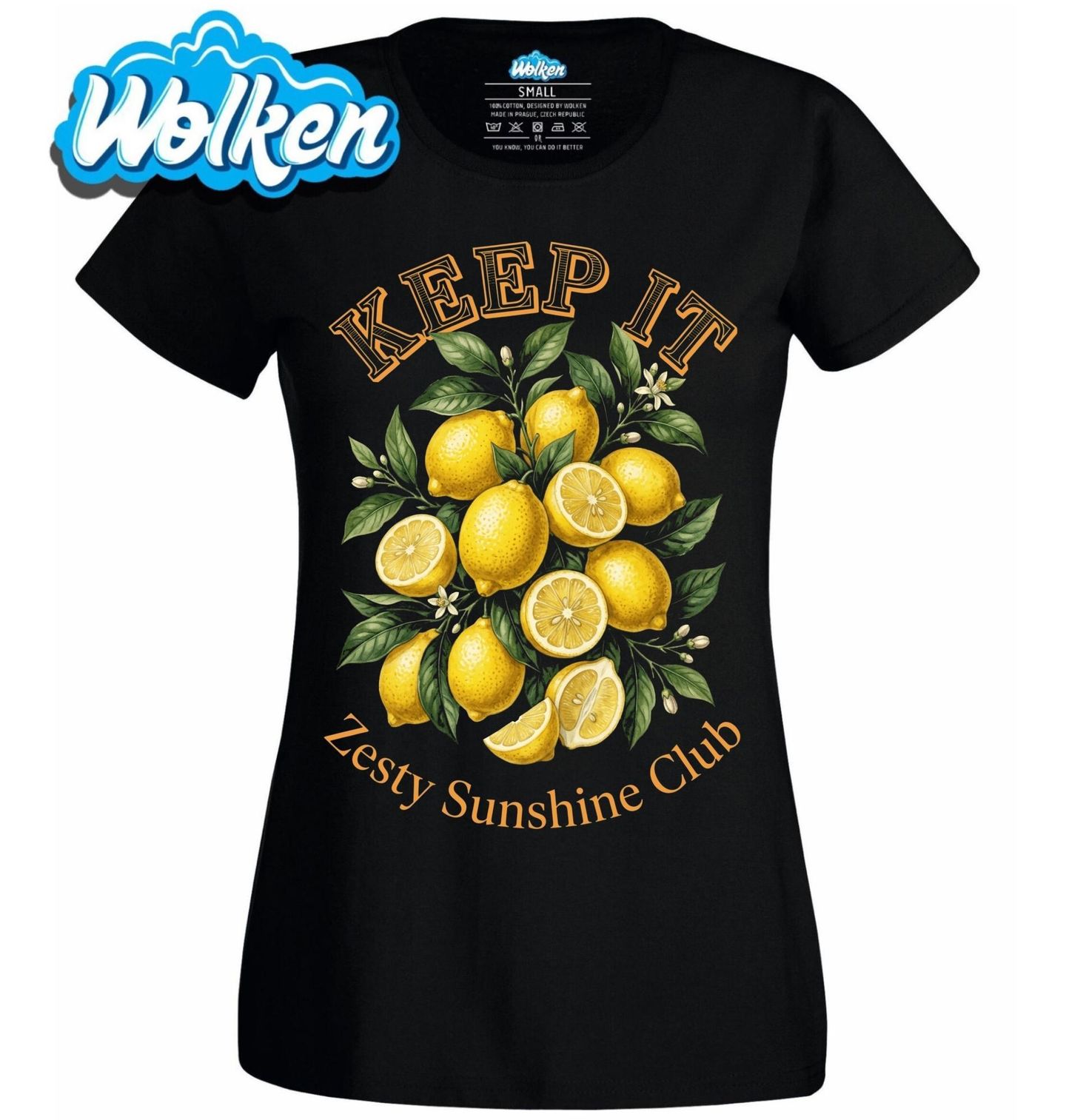 Dámské tričko Čerstvé Citrony Keep It Zesty.jpg