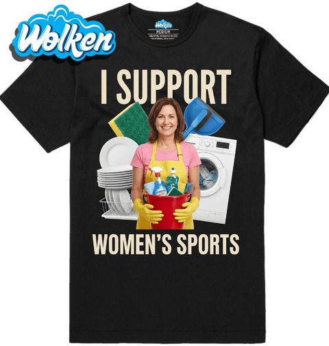 Obrázek produktu Pánské tričko Podporuji Ženské Sporty