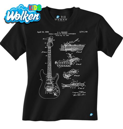 Obrázek produktu Dětské tričko Kytara C. L. Fender
