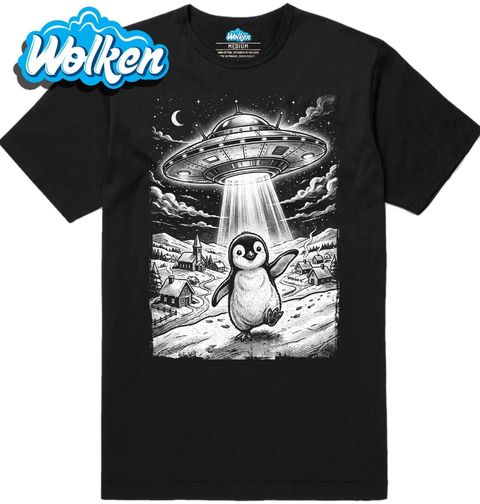 Obrázek produktu Pánské tričko Tučňák a UFO