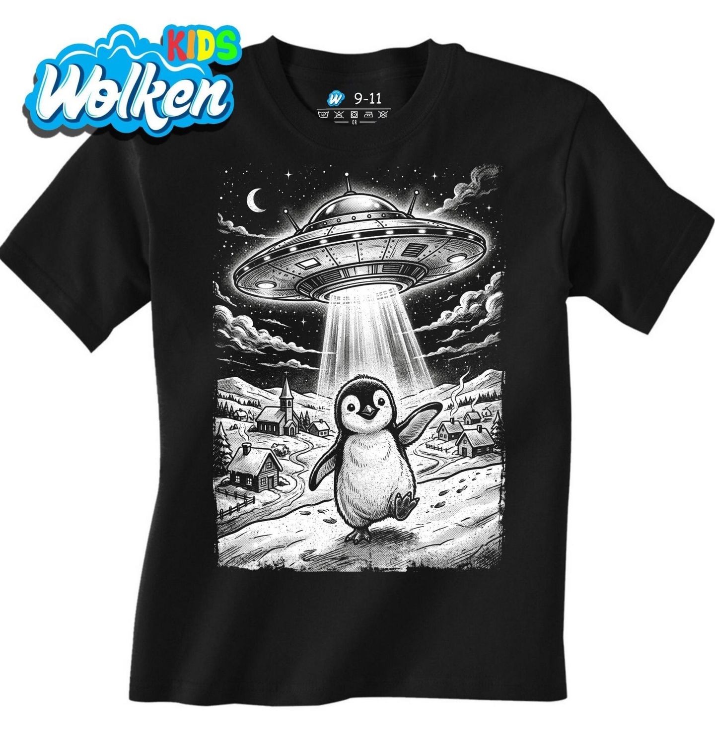 Dětské tričko Tučňák a UFO.jpg