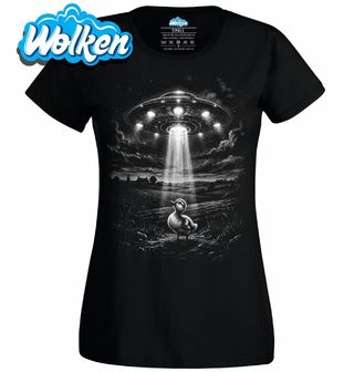 Dámské tričko Kachňátko pod UFO.jpg