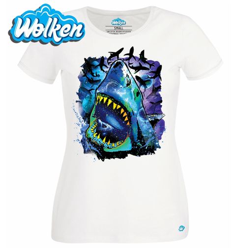 Obrázek produktu Dámské tričko Vesmírný žralok
