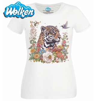 Dámské tričko  Jaguár mezi Květinami.jpg