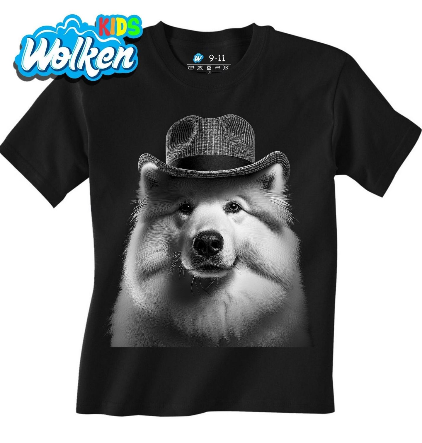 Dětské tričko Samojed s Kloboukem.jpg
