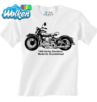 Dětské tričko Americká Legenda Harley Davidson Model EL Knucklehead.jpg