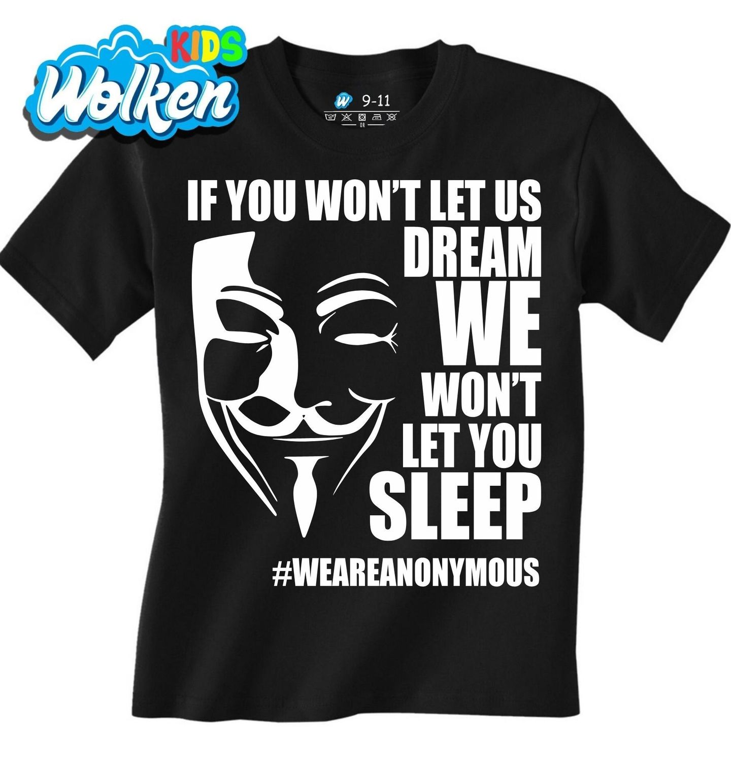 Dětské tričko Anonymous WE ARE ANONYMOUS.jpg