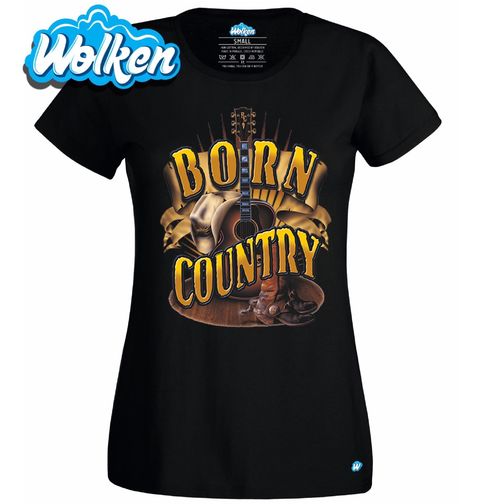 Obrázek produktu Dámské tričko Narozen pro Country