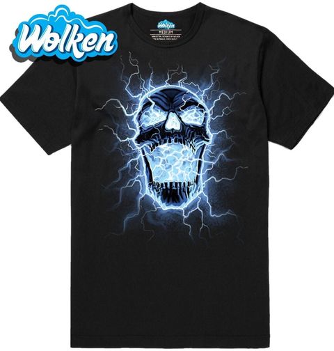 Obrázek produktu Pánské tričko Elektrická Lebka pod Napětím Ožívá