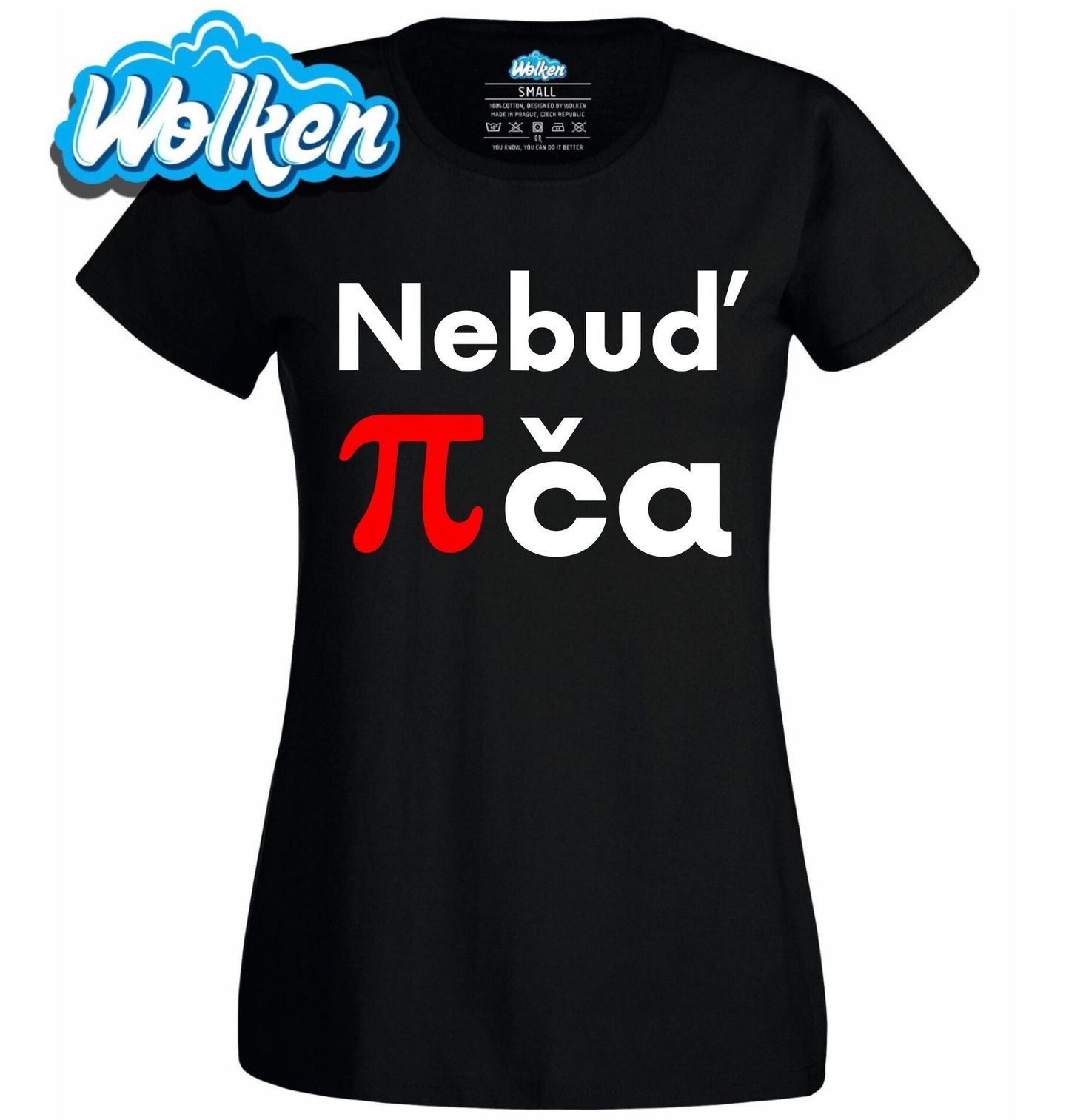 [cz] [produkt] [dámské tričko] [černá] [hlavní] Nebuď πča Nebuď Píča.jpg