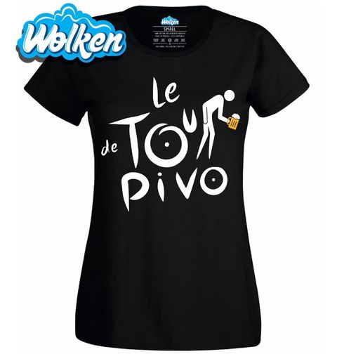 Obrázek produktu Dámské tričko Pivní Závod Le Tour de Pivo