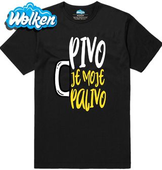 [cz] [produkt] [pánské tričko] [černá] [hlavní] Pivo Je Moje Palivo.jpg