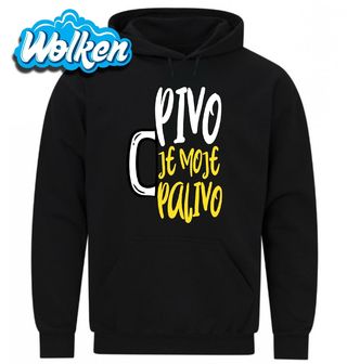 [cz] [produkt] [mikina] [černá] [hlavní] Pivo Je Moje Palivo.jpg
