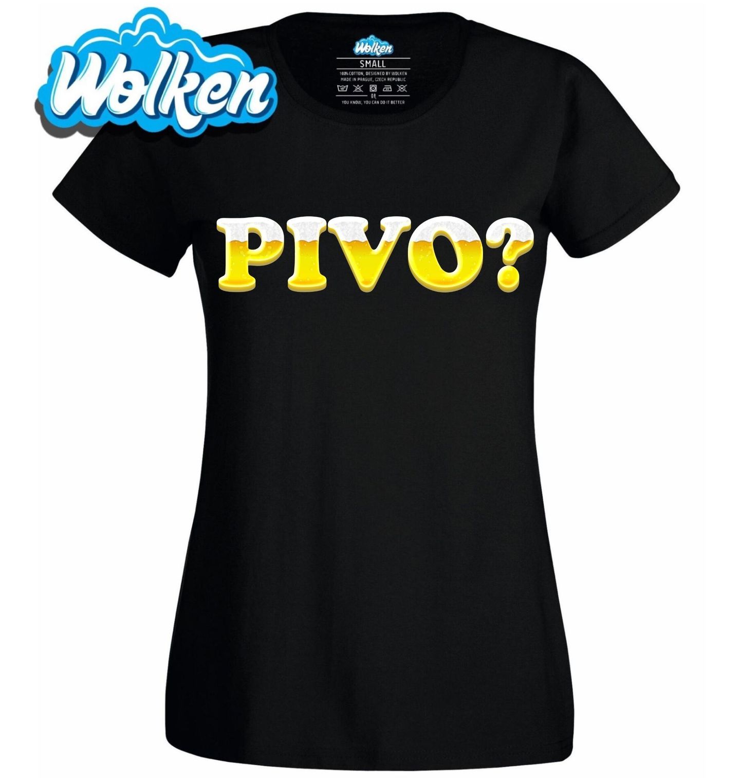 [cz] [produkt] [dámské tričko] [černá] [hlavní] Dáš si Pivo.jpg