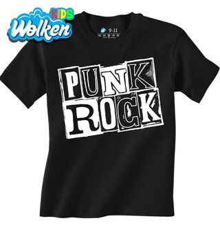 [cz] [produkt] [dětské tričko] [černá] [hlavní] Punk Rock Navždy.jpg
