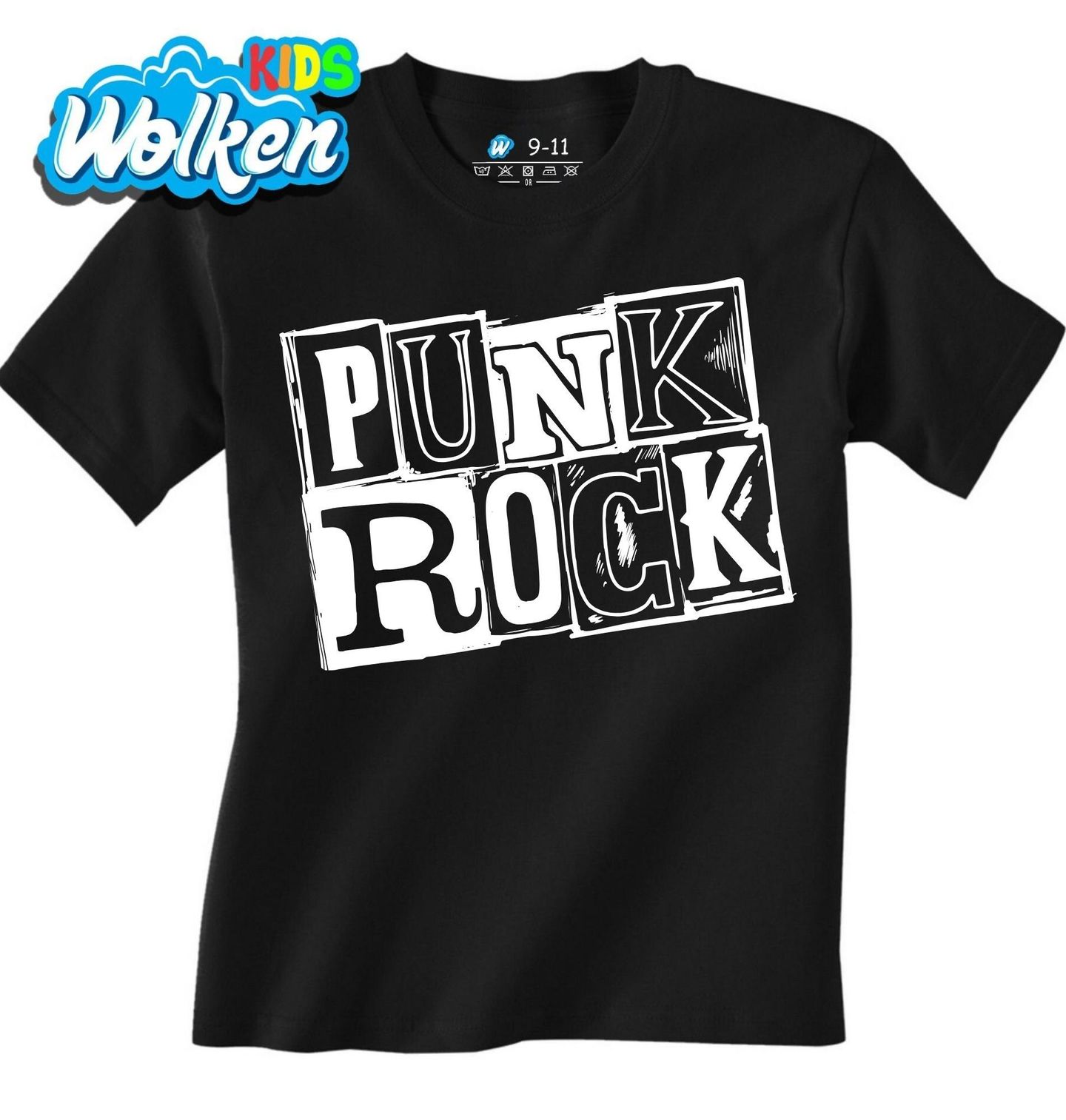 [cz] [produkt] [dětské tričko] [černá] [hlavní] Punk Rock Navždy.jpg