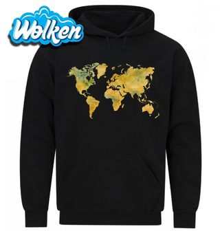 [cz] [produkt] [mikina] [černá] [hlavní] Mapa Světa v Akvarelu.jpg