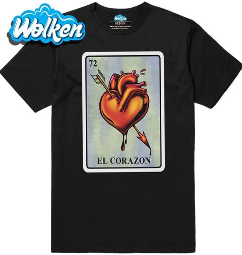 Obrázek produktu Pánské tričko El Corazon Srdce Karty