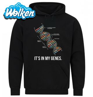 [cz] [produkt] [mikina] [černá] [hlavní] Je To v Mých Genech It's in My Genes.jpg