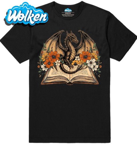 Obrázek produktu Pánské tričko Drak jako Strážce Fantasy Příběhů