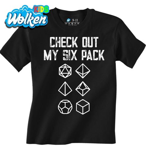 Obrázek produktu Dětské tričko Podívej se na Můj Six Pack Check out My Six Pack