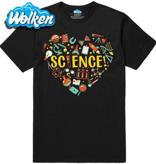 [cz] [produkt] [pánské tričko] [černá] [hlavní] Mé Srdce Bije pro Vědu.jpg