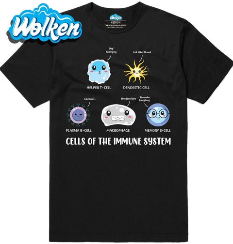 Obrázek produktu Pánské tričko Buňky Imunitního Systému Cells of the Immune System