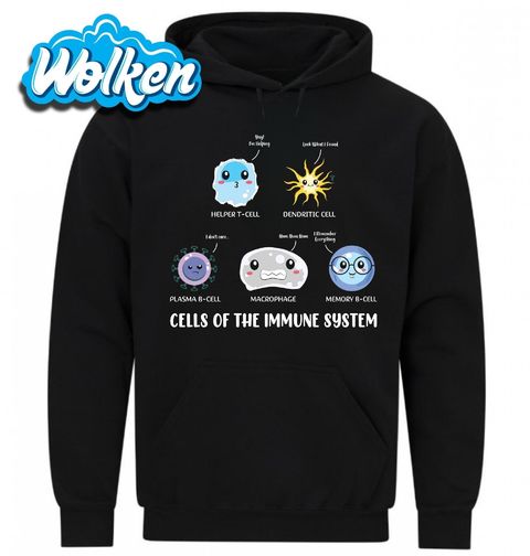 Obrázek produktu Pánská mikina Buňky Imunitního Systému Cells of the Immune System