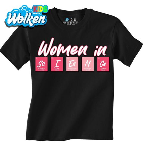 Obrázek produktu Dětské tričko Věda Ženy Potřebuje Women in Science