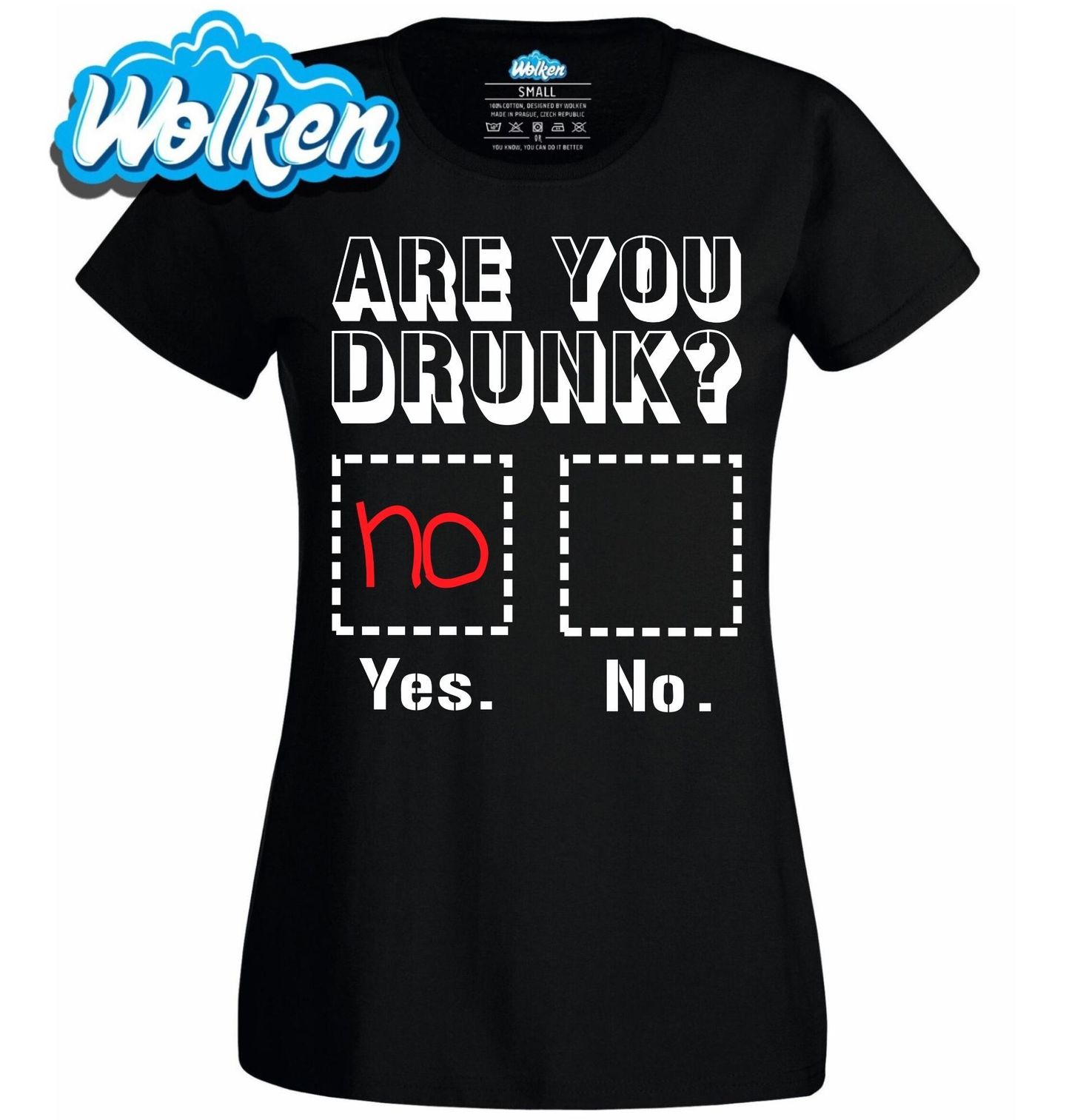 [cz] [produkt] [dámské tričko] [černá] [hlavní] Jsi Opilý_ Ano. Ne. Are You Drunk_ Yes. No.jpg