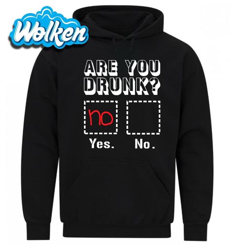 Obrázek produktu Pánská mikina Jsi Opilý? Ano. Ne. Are You Drunk? Yes. No.