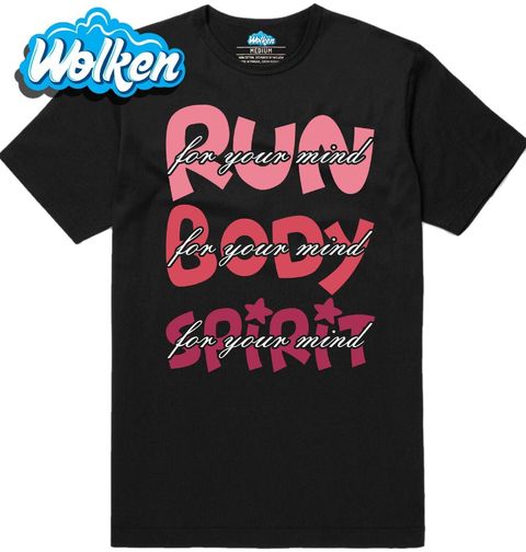 Obrázek produktu Pánské tričko Běhej pro Svoji Mysl Běh Tělo Duše Run Body Spirit
