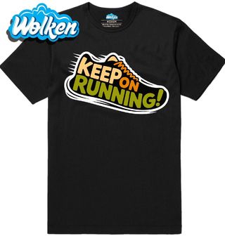 [cz] [produkt] [pánské tričko] [černá] [hlavní] Nepřestávej Běhat! Keep on Running!.jpg