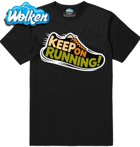 Obrázek produktu Pánské tričko Nepřestávej Běhat! Keep on Running!