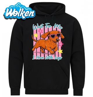 [cz] [produkt] [mikina] [černá] [hlavní] Jezevčík Nestíhá.jpg