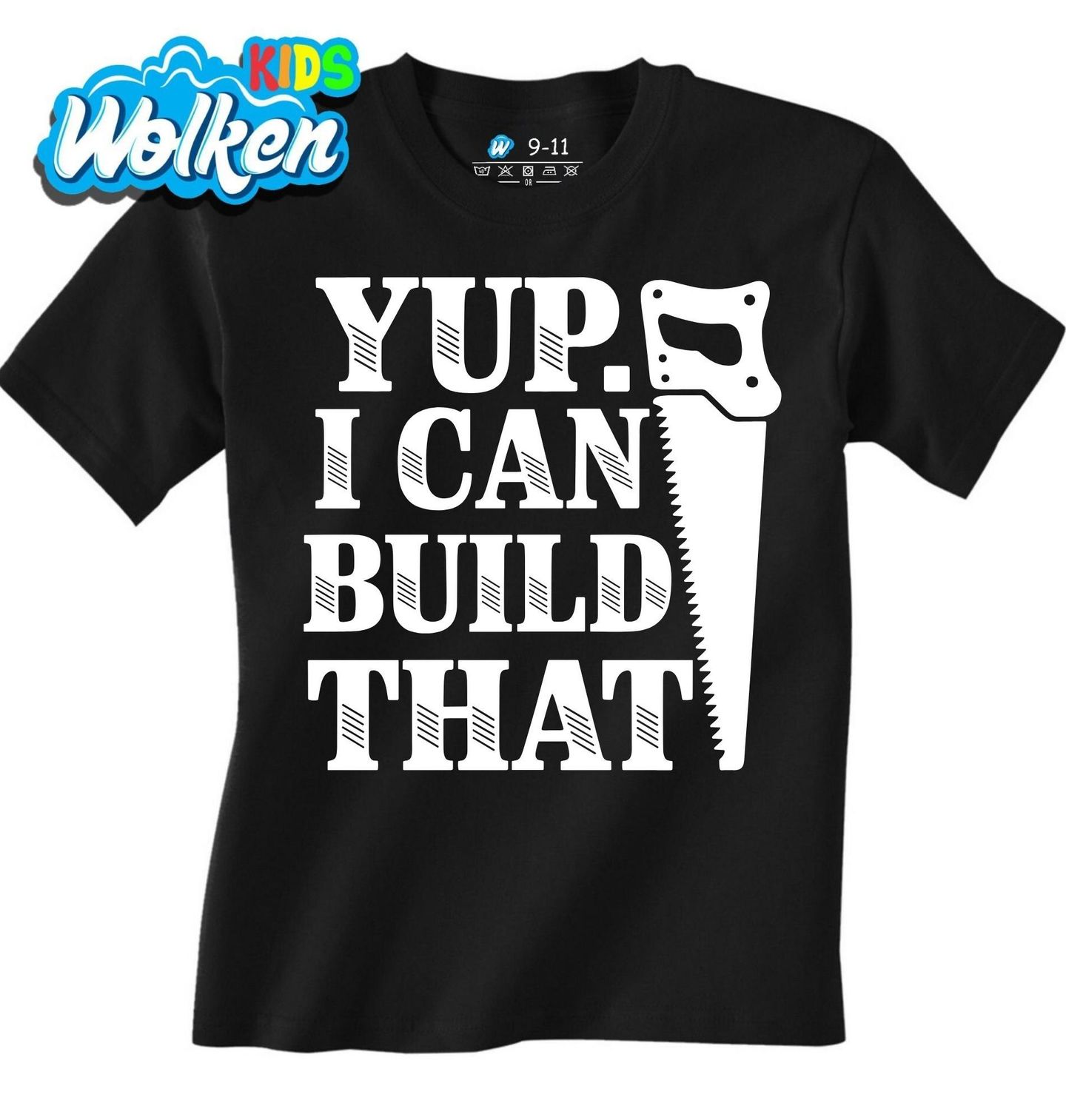 [cz] [produkt] [dětské tričko] [černá] [hlavní] Ano. To Dokážu Postavit. Yup. I Can Build That.jpg