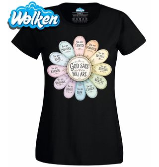 [cz] [produkt] [dámské tričko] [černá] [hlavní] Bůh Říká, že Jsi Silný God Says You Are Strong.jpg