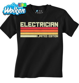 [cz] [produkt] [dětské tričko] [černá] [hlavní] Elektrikář Limitovaná Edice Electrician Limited Edition.jpg