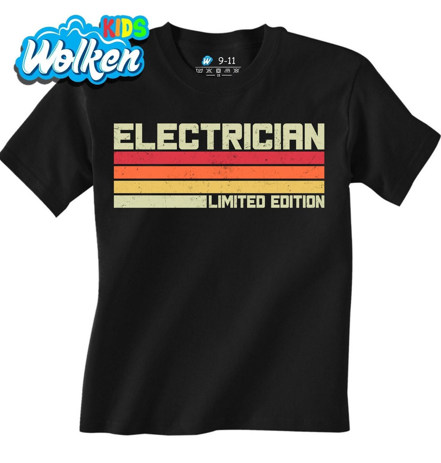 [cz] [produkt] [dětské tričko] [černá] [hlavní] Elektrikář Limitovaná Edice Electrician Limited Edition.jpg