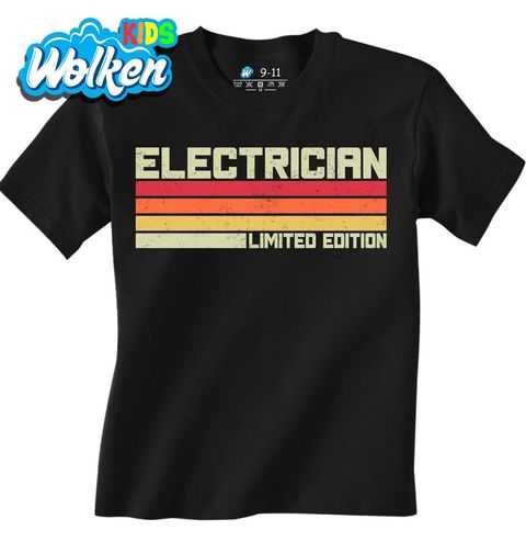 Obrázek produktu Dětské tričko Elektrikář Limitovaná Edice Electrician Limited Edition